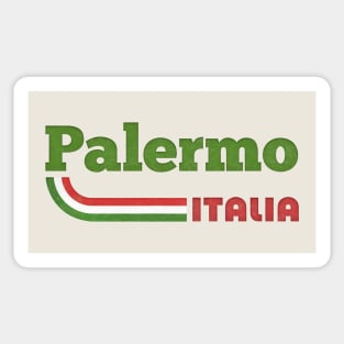 Palermo, Italia // Retro Italian Region Design Sticker